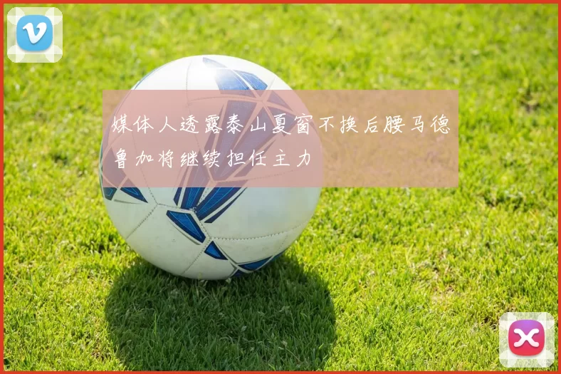 媒体人透露泰山夏窗不换后腰马德鲁加将继续担任主力