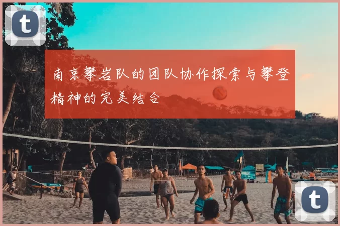 南京攀岩队的团队协作探索与攀登精神的完美结合
