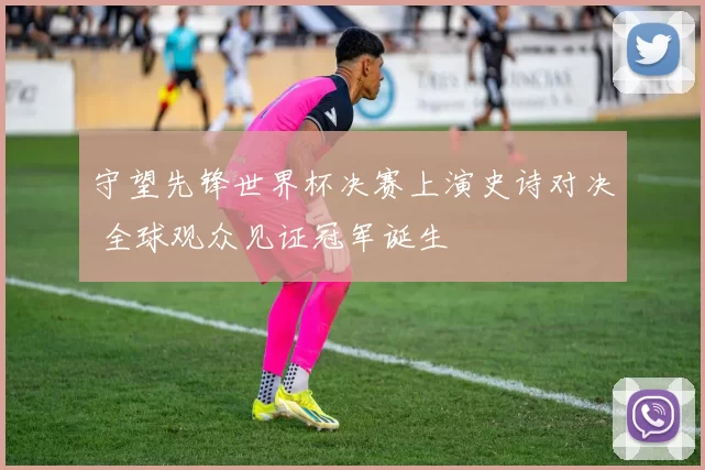 守望先锋世界杯决赛上演史诗对决 全球观众见证冠军诞生